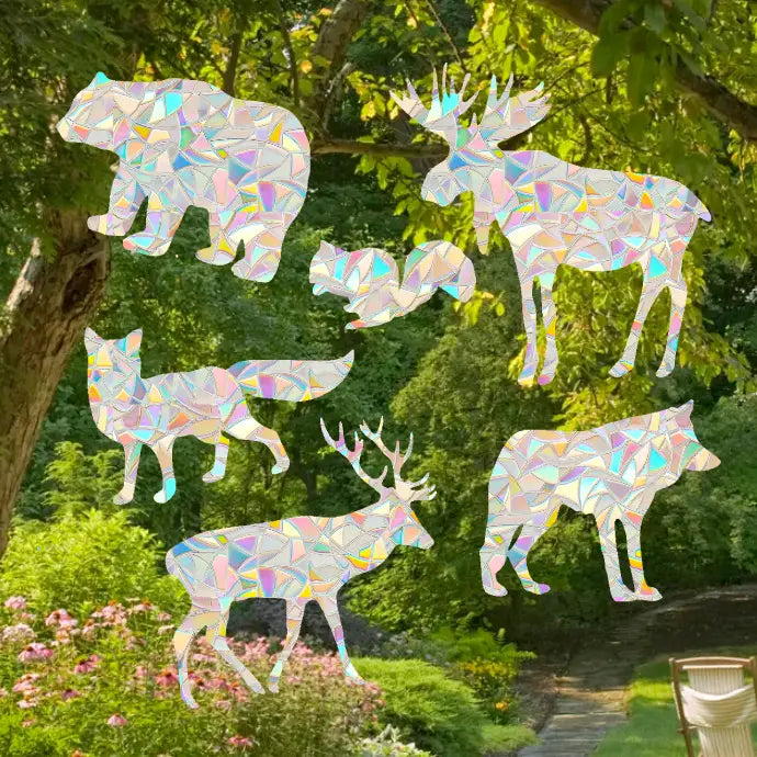 Forest Animal Shape Suncatcher Pack