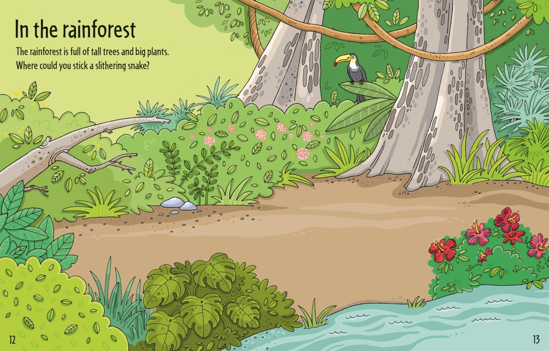 First Sticker Book - Animals