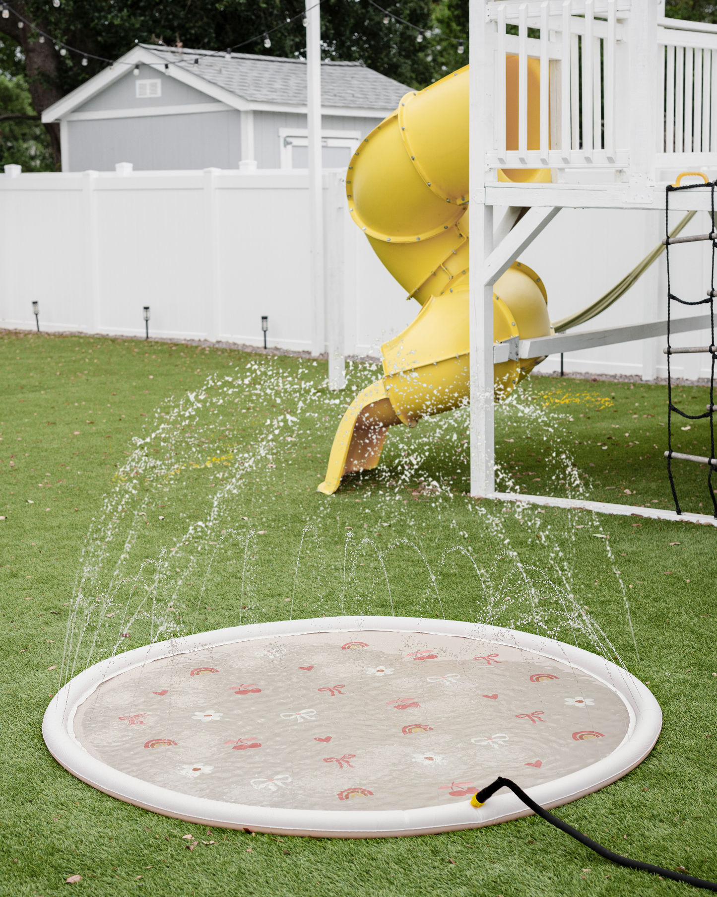 Cherrypick Sprinkler Splash Pad for Kids - Oversized Backyard Sprinkler