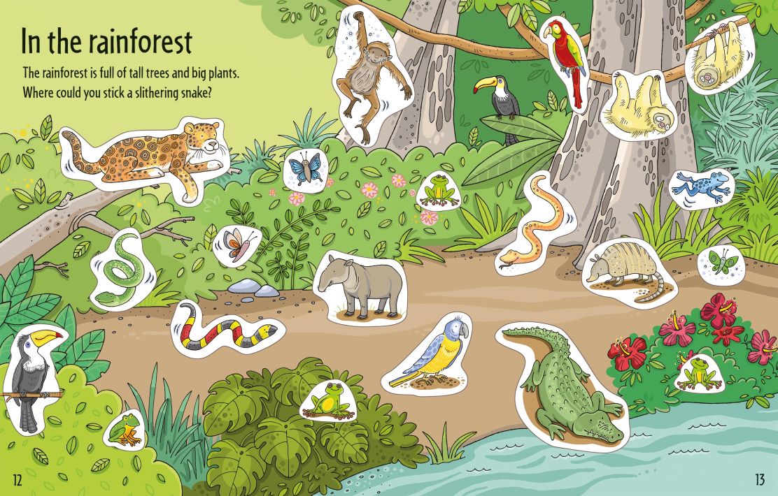 First Sticker Book - Animals
