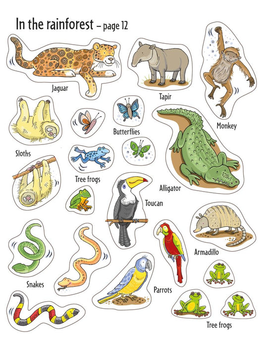 First Sticker Book - Animals
