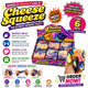 Tie Dye Cheese Squeeze – Slow Rise Stretchy Sensory Fidget