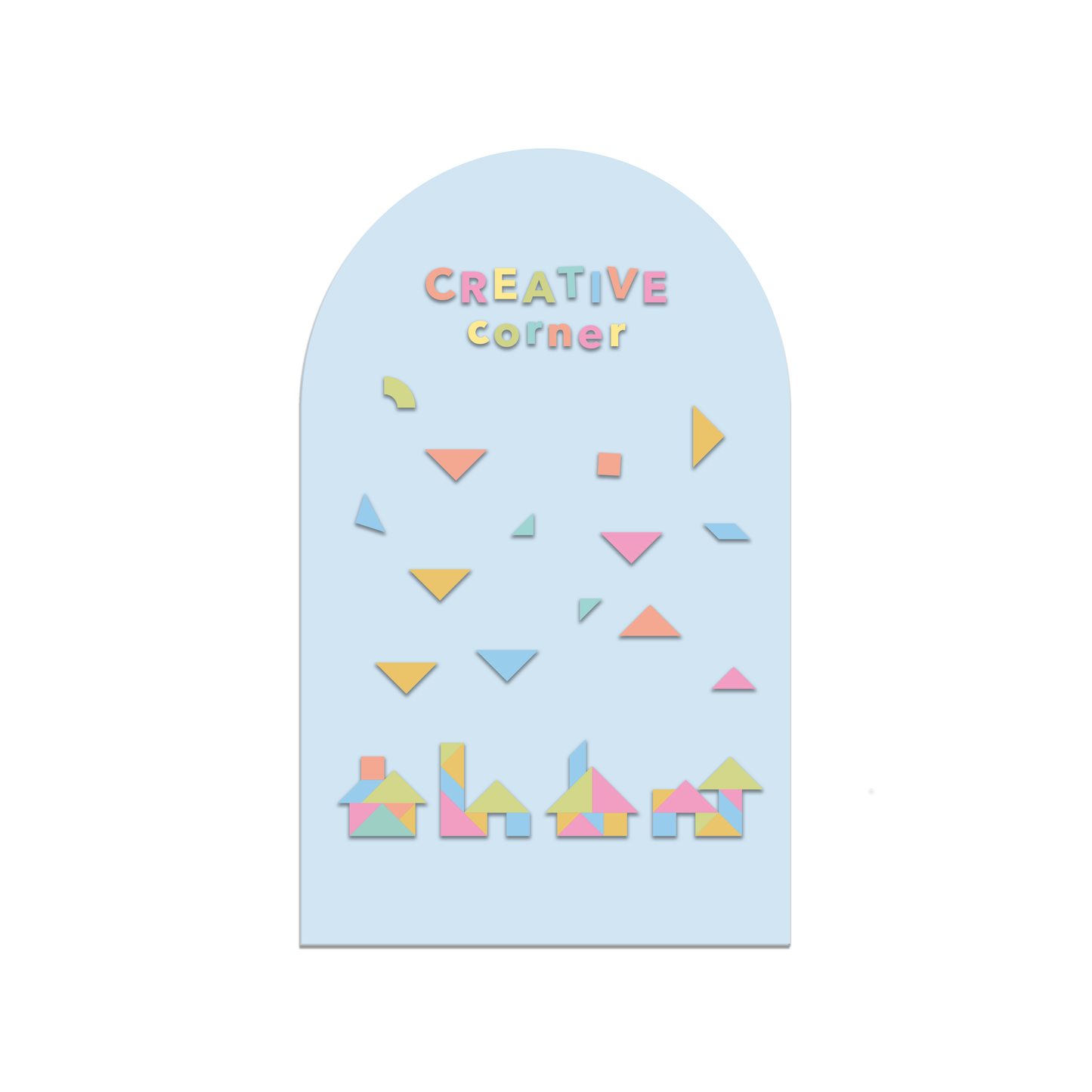 Magic Playwall - Arch Magnetic Wall Decal for Kids