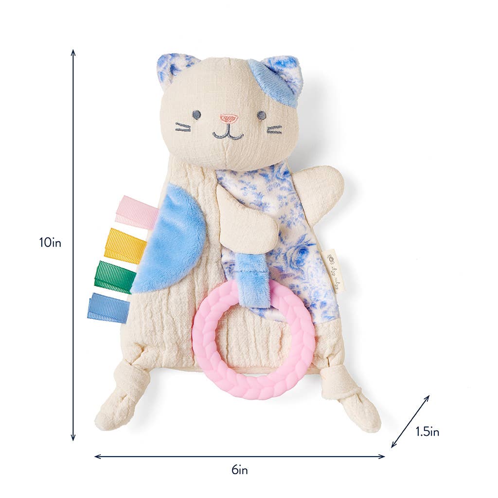 Bitzy Crinkle™ Sensory Toy With Teether