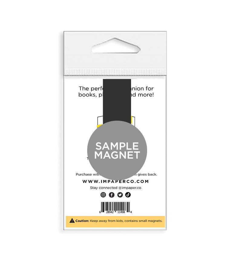 Ice Cream Magnetic Bookmark