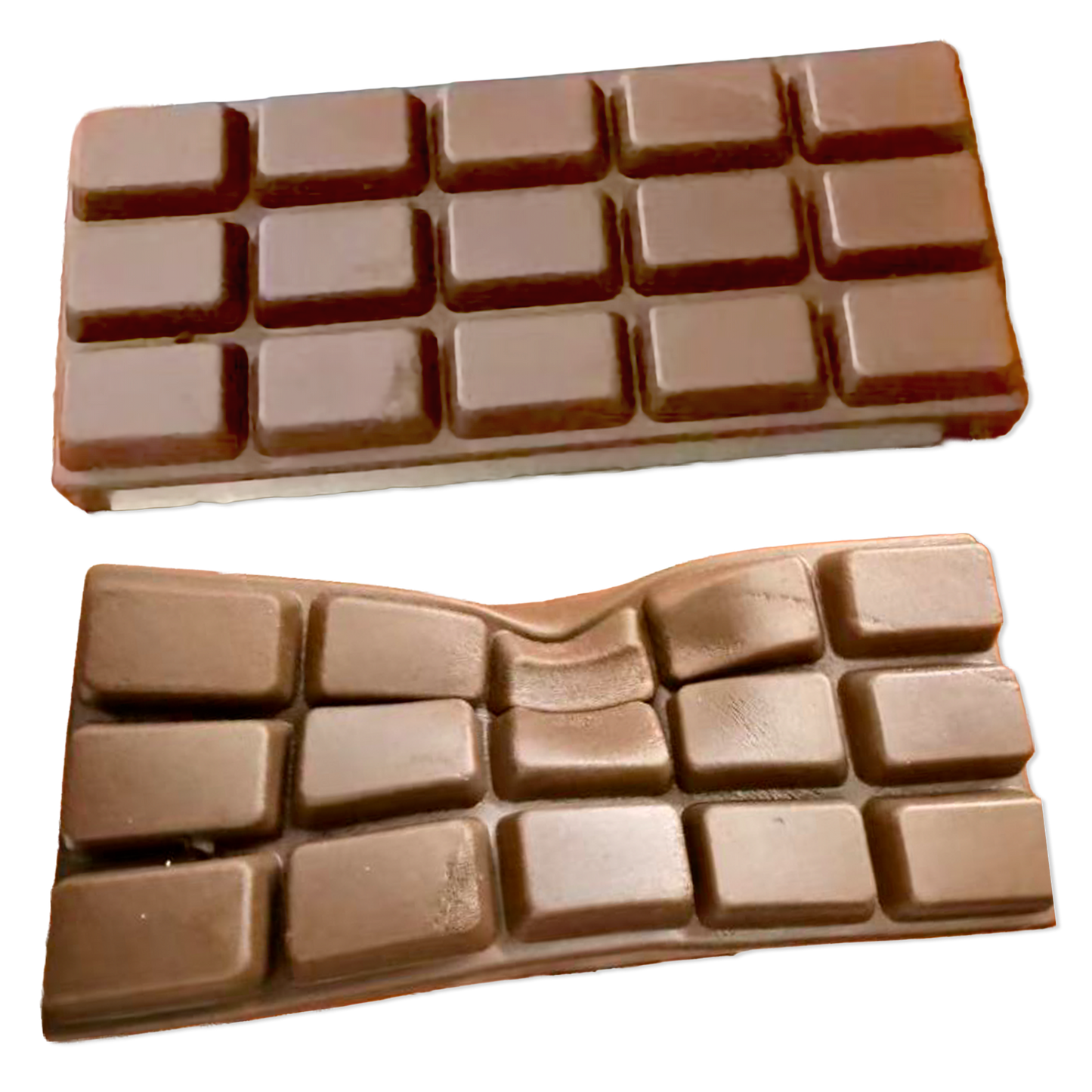 Fun Doh Slow Rise Scented Squishy Chocolate Bar - 12/Display