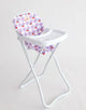 Doll High Chair - Cherry Gingham - Tiny Harlow