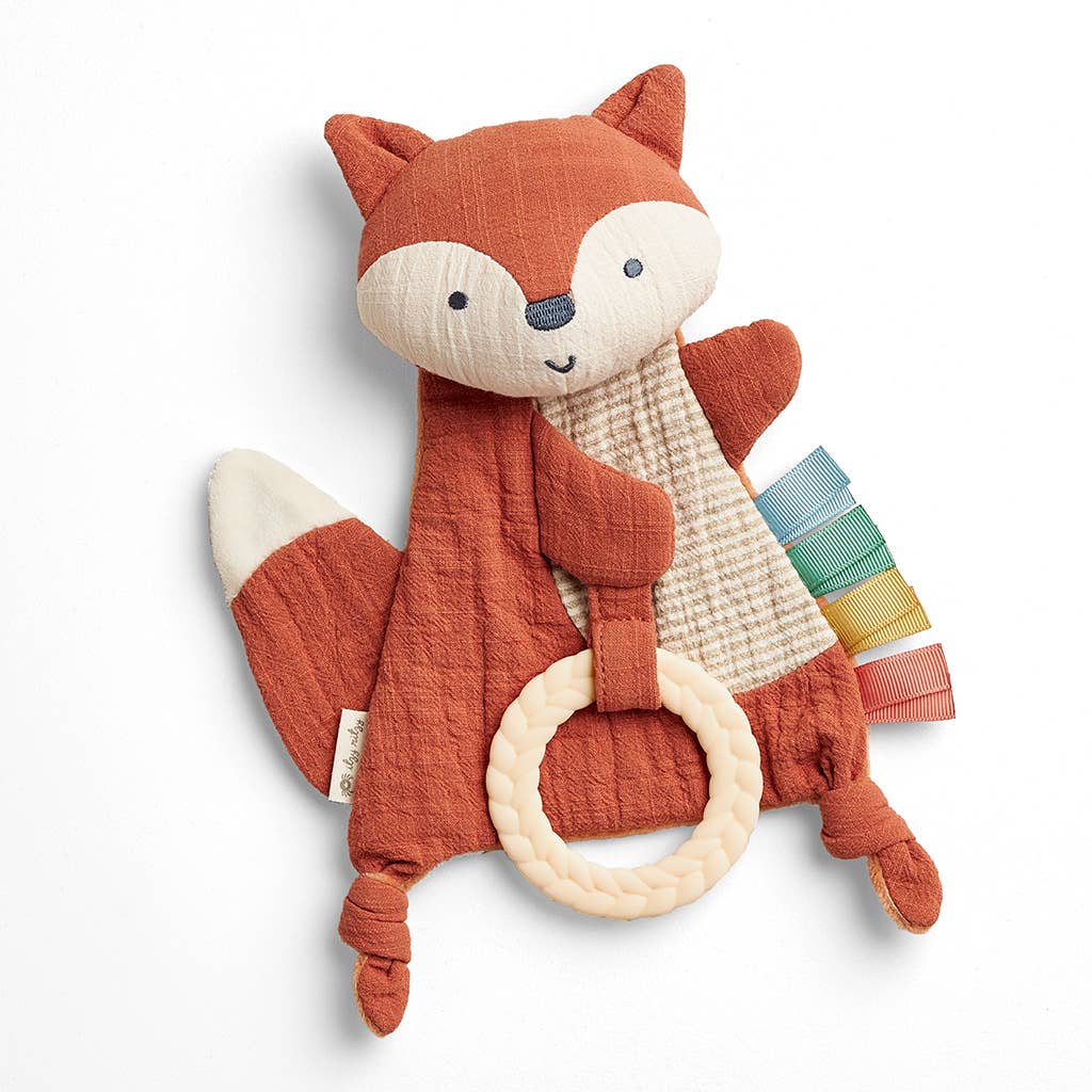 Bitzy Crinkle™ Sensory Toy With Teether