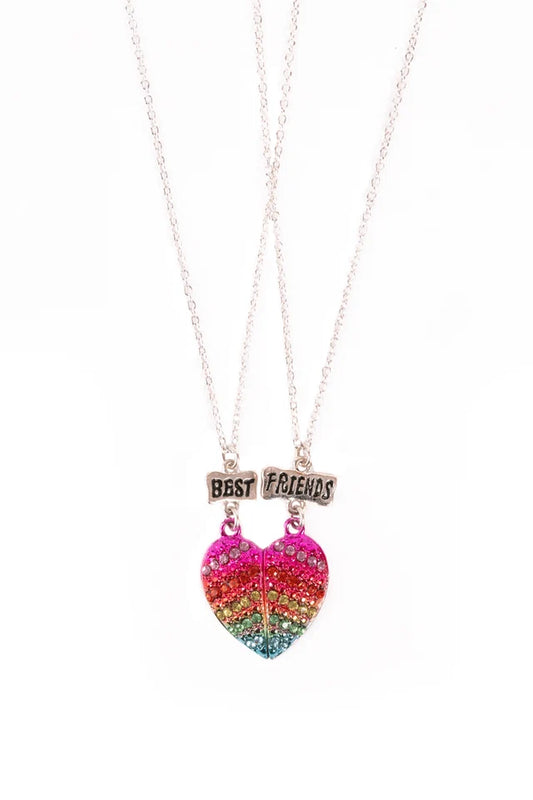 Great Pretenders - Glamour Gals Tear & Share Necklaces, 2pc