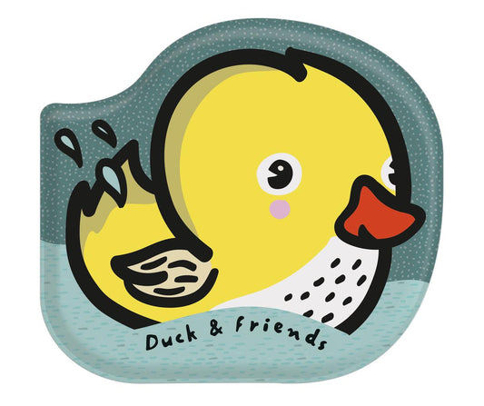 Duck & Friends Watch me change color in water! Bath Book