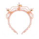 Blushing Crystals Beaded Tiara