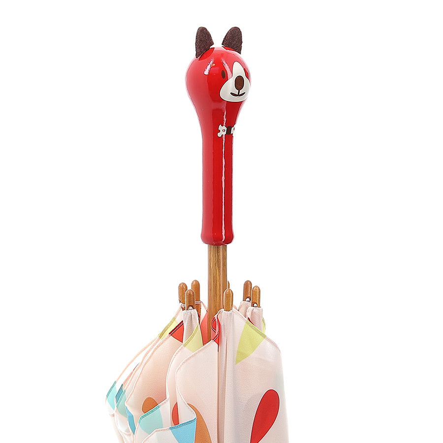 Vilac - Dog Lucien Wooden Handle Umbrella