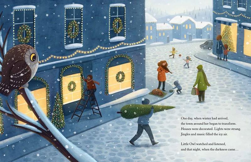 The Christmas Owl Based on the True Story of a Little Owl Named Rockefeller - Gideon Sterer,  Ellen Kalish,  Ramona Kaulitzki